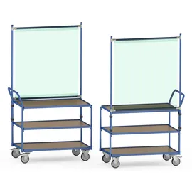 Fechtel Fetra Infektionsschutzrahmen-Anbausatz Stahl 1066x1410x49 mm grau
