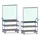 Fechtel Fetra Infektionsschutzrahmen-Anbausatz Stahl 1066x1410x49 mm grau