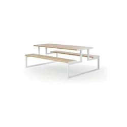 Picknicktisch mit Banken h678_22