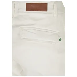 URBAN CLASSICS Organic Stretch Cargo Hochtaillierte Jeans Off White Raw 26