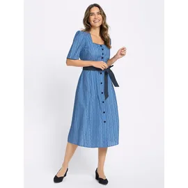 Sieh an! Trachtenkleid blau 50