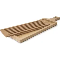 Lacor Brot Schneidebrett Bambus 1-tlg. 50 x 15 x 2 cm Braun