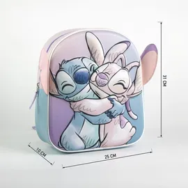 Cerdá Disney Lilo & Stitch 3D Rucksack Kinder Tasche 31 cm - Angel