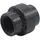 Mega Group - Mega Verschraubung pvc-u 50 mm PVC Klebe Fitting Innengewinde 10 bar, grau