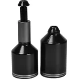 Ethic DTC Alu Stunt Scooter Pegs schwarz/grau - Schwarz