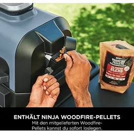 Ninja OG901EU Woodfire Pro Connect XL Outdoor Grill & Smoker