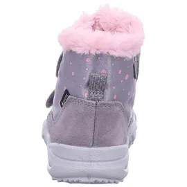 superfit Baby Mädchen GLACIER warm gefütterte Gore-Tex Stiefel, GRAU/ROSA 2500