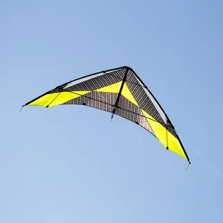 Invento Stuntvlieger Arrow XL 270 Cm Ripstop/carbon Geel/zwart