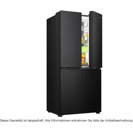 Hisense RQ5P470SAFD Multi Door (483 l, 1785 mm hoch, Schwarz)