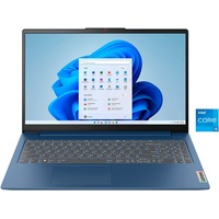 Lenovo IdeaPad Slim 3 15IAH8 Notebook (39,6 cm/15,6 Zoll, Intel Core i5 12450H, UHD Graphics, 1000 GB SSD) blau 1000 GB - 16 GB RAM