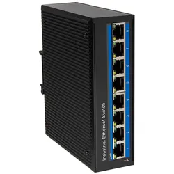 LogiLink Industrie Fast Ethernet PoE-Switch 8-Port 10/100 Mbit/s unmanaged Netzwerk-Switch