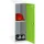 Simonrack Metallschrank mini 50 x 40 x 91,5 cm Weiß/Grün