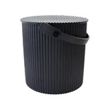 Hachiman Aufbewahrungseimer Omnioutil 26,5 x 28,2 x 26,7 cm 10-tlg. schwarz