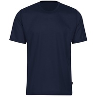 Trigema Herren T-Shirt 636202, Small, Blau navy, 046)