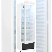 Exquisit GKS260-GT-431D Stand Flaschenkühlschrank, 54 cm breit, 280 l weiß