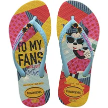 Havaianas Mädchen Disney Cool Flipflop,Goldgelb,25/26 EU