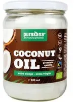 Purasana® Huile de noix coco extra vierge Fair Trade 500 ml