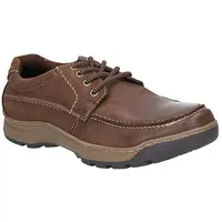 Hush Puppies Herren Schnürhalbschuhe Tucker FS6063 (45 EU) (Braun) - Braun - 45