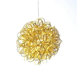 LED 3D Drahtkugel SPHERE Leuchtkugel Ball 30cm 50LED Aluminium Draht für Außen