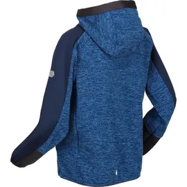 Regatta Strickfleecejacke für Kinder Dissolver VI mit Kapuze, Farbe:Blau, Kinder Größen:140 - 140