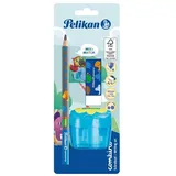 Pelikan Combino Set blau Schreiblernbleistift, Radierer, Anspitzer, 3er Set