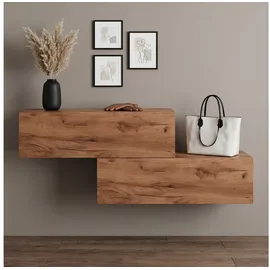 Planetmöbel WEST Garderobenschrank 100 x 37,8 x 32,5 cm gold