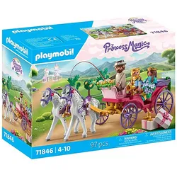 PLAYMOBIL Princess Kutschfahrt mit Prinzessin und Prinz, Aktion/Abenteuer, 4 Jah