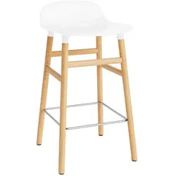 Normann Copenhagen - Form Barhocker H65 Oak/White