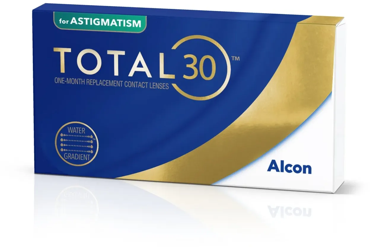 Total 30 for Astigmatism 3-er - DIA:14.50 BC:8.60 SPH:+2.00 CYL:-2.25 AX:40