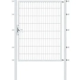 GAH Alberts Einzeltor 125 x 160 cm Silber/Metall