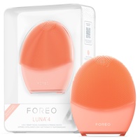 FOREO LUNA 4 Gesichtsreinigungsbürste - Straffende Gesichtsmassage - Anti-Aging-Pflege - Verbessert die Aufnahme von Gesichtspflegeprodukten - Einfache Gesichtspflege-Tools - Ausgeglichene Haut