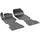 Walser DirtGuard Gummi Fussmatten Auto für DS3/DS3 Crossback, Peugeot 208 II, Opel Corsa F/Opel Mokka, 100% passgenaue Auto Fußmatten, robuste Universal Fußmatte Auto