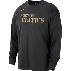 Boston Celtics Courtside Nike NBA-Longsleeve (Herren) - Schwarz, L