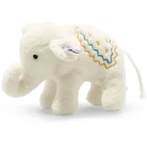 Steiff Kuscheltier Elefäntle 10 cm Weiß