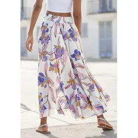 LASCANA Hosenrock Damen Floral Bunt 38