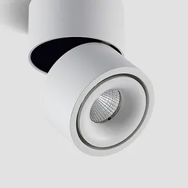 ARCCHIO Rotari 1-flg. rund weiß Aluminium