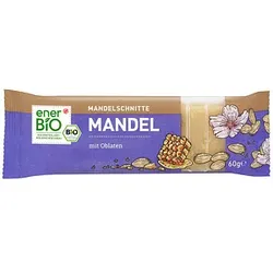 enerBiO Bio Mandelschnitte Nussriegel 16 Riegel