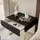 lookway Nachtschrank AURORA 48 x 45 x 38 cm Schwarz