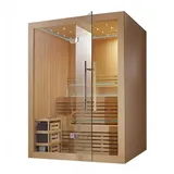 auq2a Sauna 150x120 cm ohne Ofen
