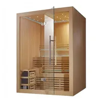 auq2a Sauna 150x120 cm ohne Ofen