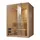 auq2a Sauna 150x120 cm ohne Ofen