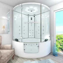 Dampfdusche Whirlpool Dusche Duschkabine K60-WS-TH 140x140cm OHNE Zusatzoptionen