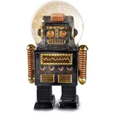 donkey products Donkey Summerglobe The Robot, Glitzerkugel, black