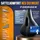 FORRIDER Fahrradsattel 23 cm Schwarz