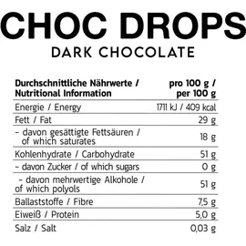 INLEAD Choc Drops Beutel 150 g