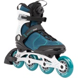 K2 Skates Damen Inline Skates ALEXIS 84 BOA, teal - white, 30G0617.1.1.050