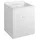 a&n&a aQualine Aqualine Waschbeckenunterschrank Ausgussbecken Unterschrank 59,5x70x49,4cm, Weiß Aqualine-57035 weiß