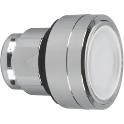 Schneider Electric ZB4BA18, Drucktasten-Schalter, Kabelgebunden, Metall, Grau, I
