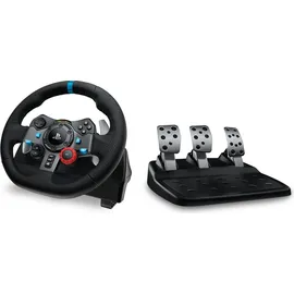 Logitech G29 Driving Force Lenkrad + Pedale + G435 Headset schwarz