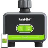 RAINPOINT 2-Zonen Bewässerungssteuerung mit App One Size grün/grau